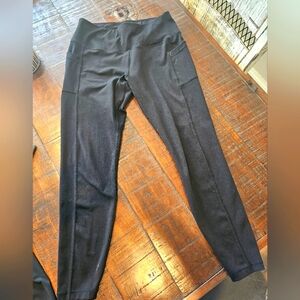 Black High-Waisted Leggings